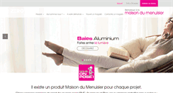 Desktop Screenshot of maisondumenuisier.fr